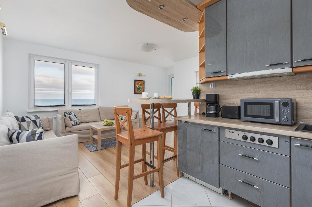 Apartament Przy Plazy - Campingowa - Widok Na Morze By Noclegi Renters 米兹多洛杰 外观 照片